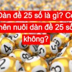 dan đề 25 số là gì, có nên nuôi không